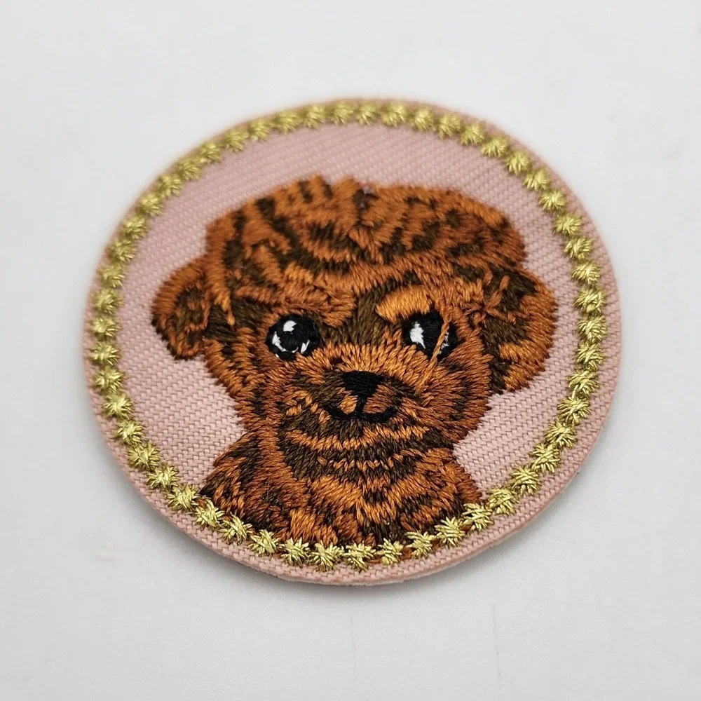 LOT‎ OF 4 CUTE ANIMAL EMBROIDERED PATCHES
